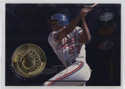 1998 SPx Finite Radiance 444/2500 Vladimir Guerrero #16 HOF b4d