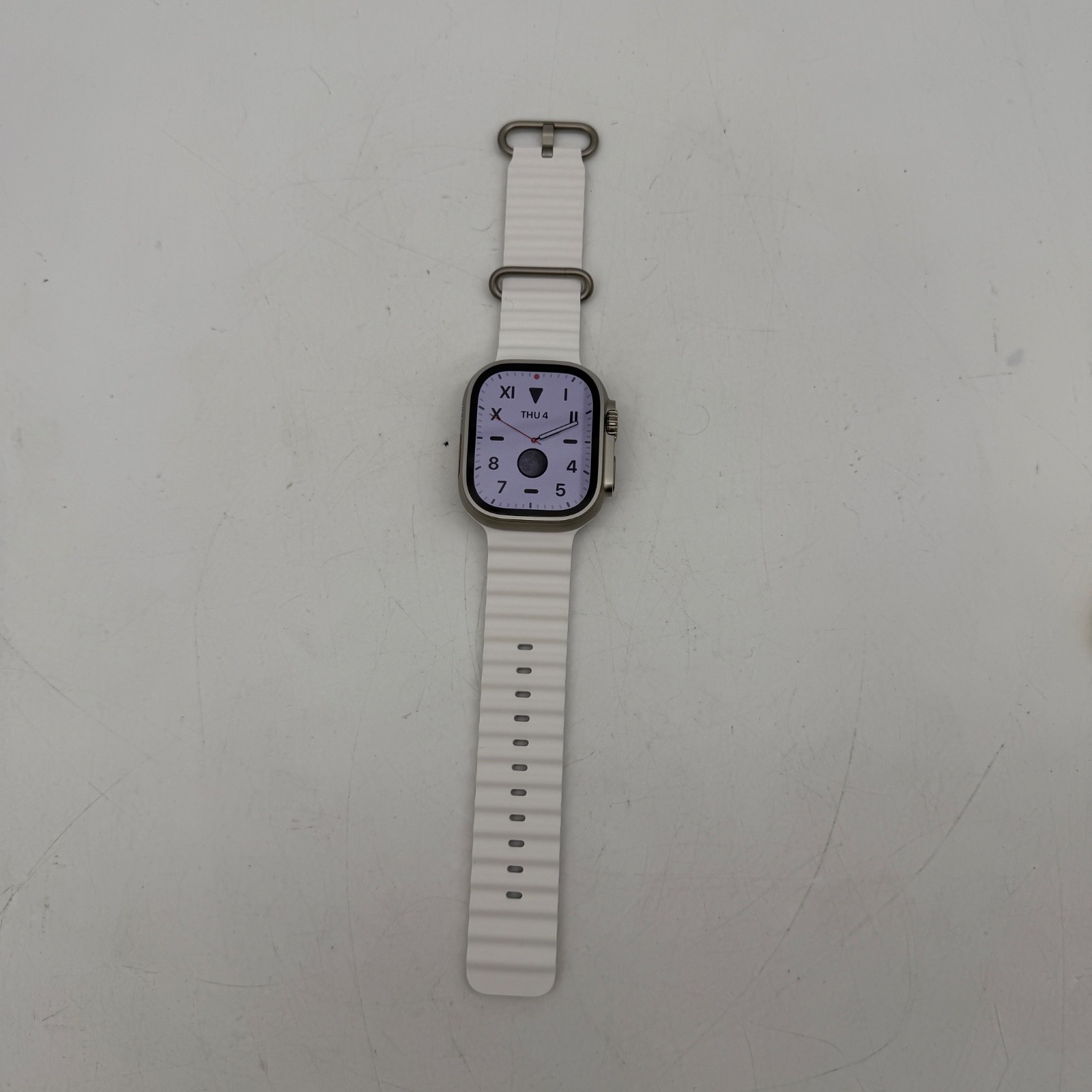 Apple Watch Ultra 2 49mm Titanium Case with Ocean Band - White  (GPS + Cellular)