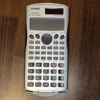 Casio FX-115MS Scientific Calculator 2way Power,  With Case