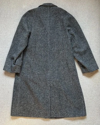 Vintage Men's Harris Tweed Overcoat. L/XL image 12