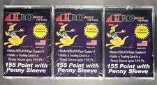 3x Pro Mold MH155S 1st Gen w/ Sleeve 155pt Magnetic Card Holder One Touch 155 pt