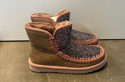 Esprit Schneeboots Rosa Glitzer Gr. 38 NP 59  