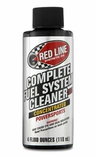 RED LINE Complete Fuel System Cleaner Concentrated Additive Gas Treatment 4oz