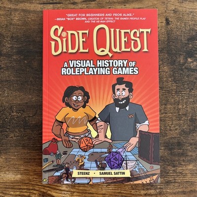 Side Quest : A Visual History of Roleplaying Games, Paperback by Sattin, Samu...
