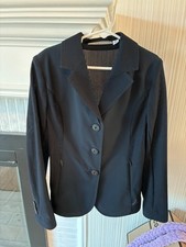 RJ Classics Harmony Mesh Junior Show Coat Girls 10R Navy Equestrian