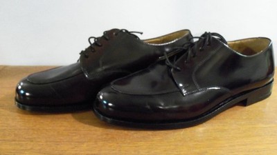 Cole Haan Lyons II Derby Dress Shoes Men's 10 EEE Burgundy Excellent