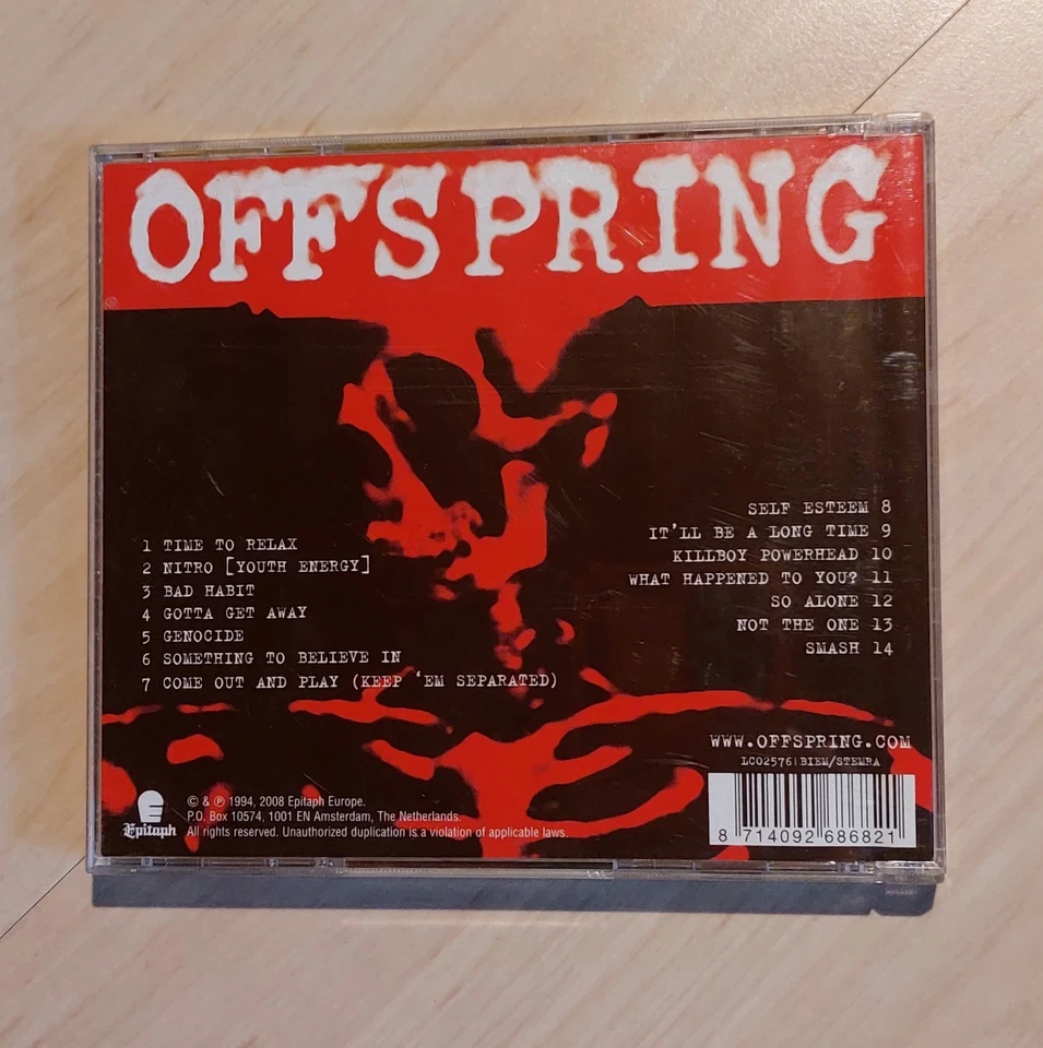 The Offspring Smash 1994 USA CD Punk Rock Alternative Grunge - Bild 2 von 2