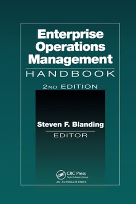 Enterprise Operations Management Handbook, Second Editi -  NEW Steven F. Bland 2