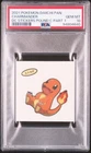 PSA 10 JAPANESE POKEMON CHARMANDER DAIICHI PAN PART 1 STICKER 2021 POP 1 400B