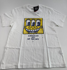 Uniqlo UT Archive American Art Graphic Short Sleeve Crew Neck TShirt White M NWT