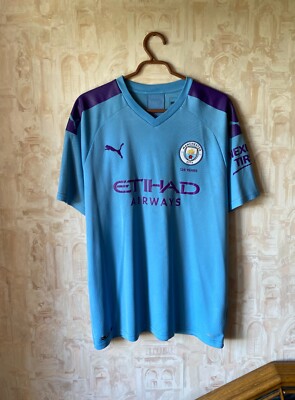 MANCHESTER CITY 2019 2020 HOME FOOTBALL SHIRT SOCCER JERSEY PUMA