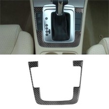 Cubierta de cuadro de cambio de marchas automático de fibra de carbono para Volkswagen Passat