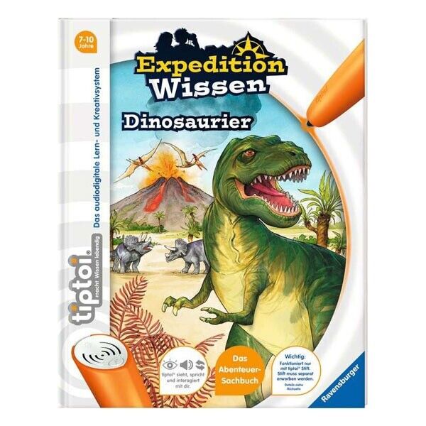 Thumbnail - Ravensburger Tiptoi® Buch - Expedition Wissen - Dinosaurier Neu Ovp