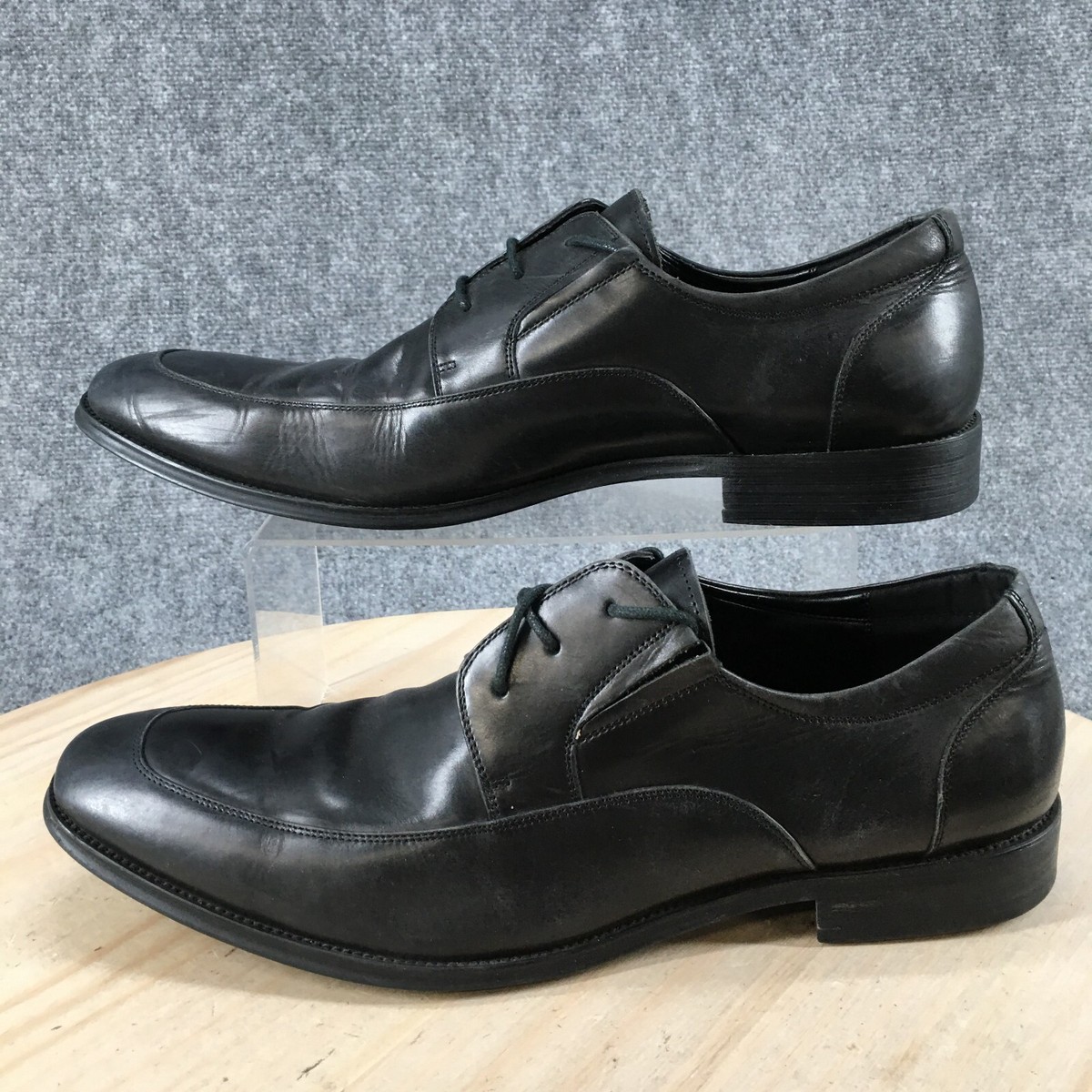 Kenneth‎ Cole New York Men\'s Town Hall Oxford leather dress shoes in black Kenneth Cole Men main image 3