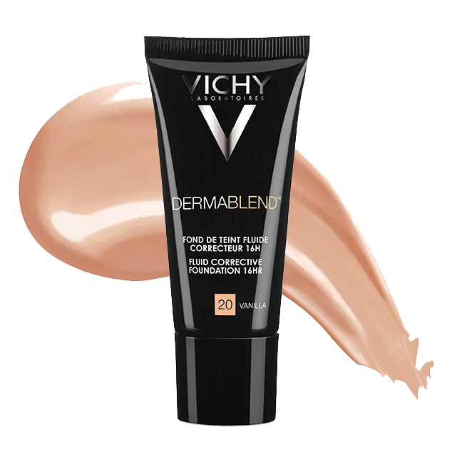 Vichy DermaBlend Fluid Corrective Foundation 16 Hours SPF35 New