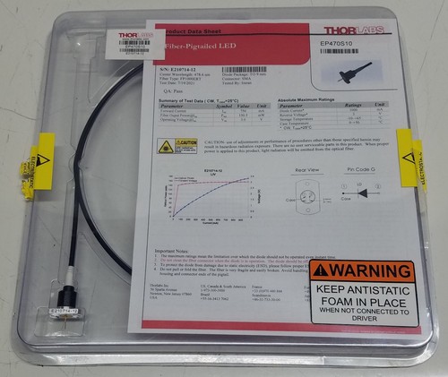 ThorLabs EP470S10 470nm Pigtailed LED Multimode Fiber - Afbeelding 3 van 8