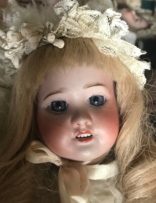 Ancienne Poupée SFBJ 43 Cm - À Restaurer - Corps + Vêtements