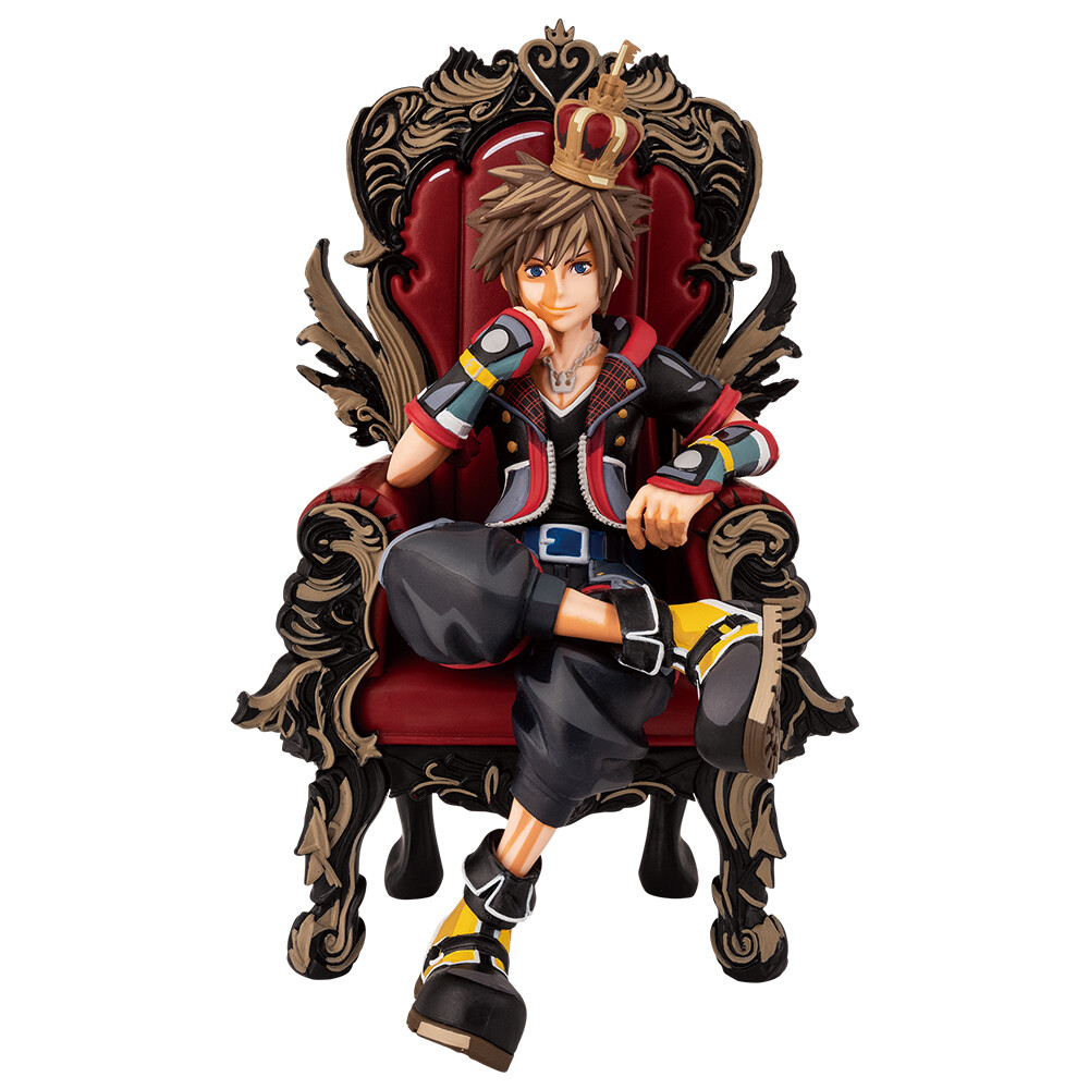 置物 sora BANDAI Ichiban Kuji Kingdom Hearts 20th Anniv. Sora Statue Figure