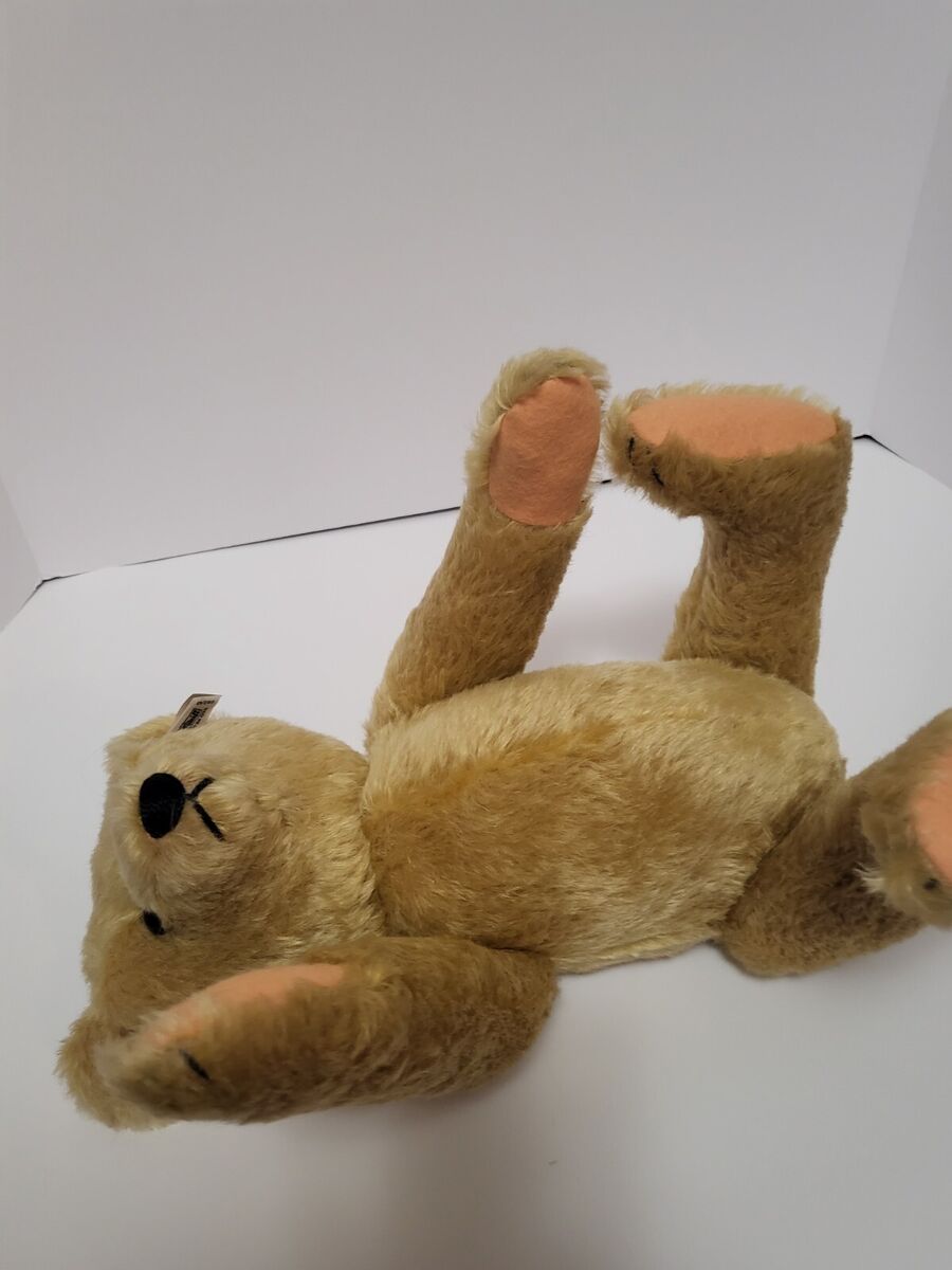Steif 17 Inch Teddy Bear Jointed 100th Anniversary 0153143 Steif 17 Inch Teddy Bear Jointed 100th Anniversary 0153143