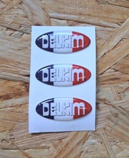 3 × Delkim Sticker Set Stickers NEW! "FRANCE/FRANCE" for TXI Plus/Tx-i Plus