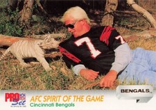 AFC Spirit Of The Game 1992 NFL ProSet Football Card #681