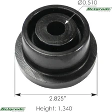 M75120UB Pin Assembly Poly Bushing for Peterbilt 387 Replaces 13-05122 1305122