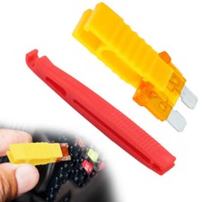 2x Car Fuse Clips Tool Mini Fuse Puller Extractor Removal Tool Parts Accessories