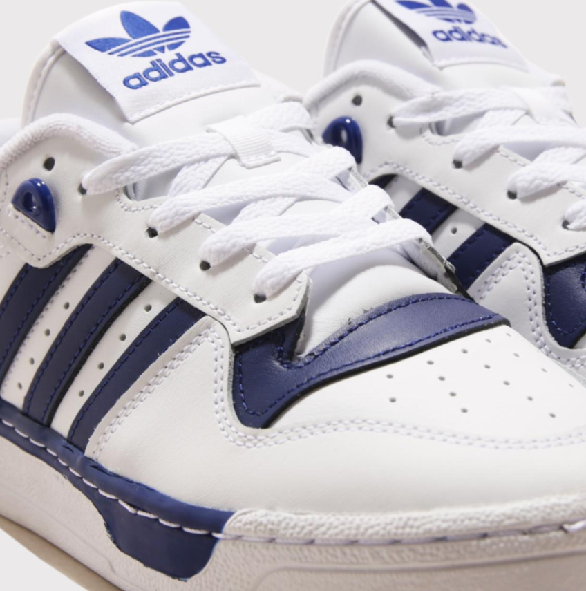Adidas Originals Men's Rivalry Low Athletic Shoes White Adidas Originals Men's Rivalry Low Athletic Shoes White