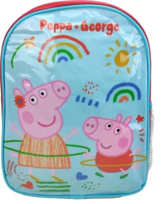 PEPPA PIG & GEORGE Kinder Kinderrucksack Schultasche Rucksack Reise 9434