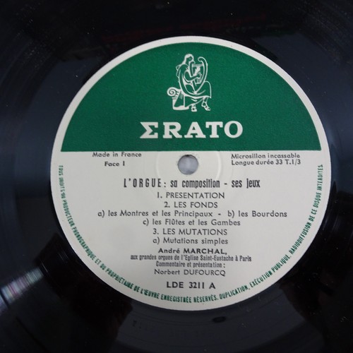 L'ORGUE SA COMPOSITION & SES JEUX MARCHAL DUFOURCQ 1963 ERATO LDE3211 CLASSICAL - Picture 4 of 9