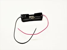 5-10 PCs Single/1X AA Battery Holder Case Box 1.5V With Bare Metal Wire Leads