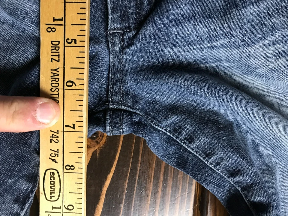 Pantalones Cortos Refuge, Para Mujer Talla 3, Negro, Denim, Bermudas, Bolsillos Foto 4 de 4