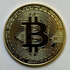 Virtual Digital Coin - Classic Style Bit coin Crypto Coin Commemorative Coin