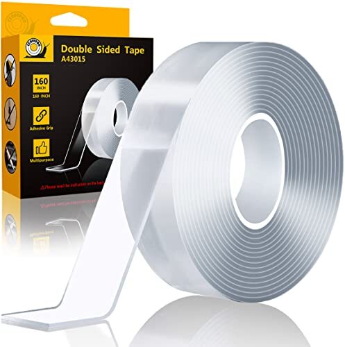 Double Sided Tape 13 33ft Mounting Tape For Walls Removable Adhesive Tape Stro Ebay
