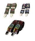 Luxury adjustable Tractor / Farming Themed Braces in a presentation box