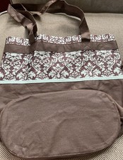 Tote Bag with Insulated Bottle Holder