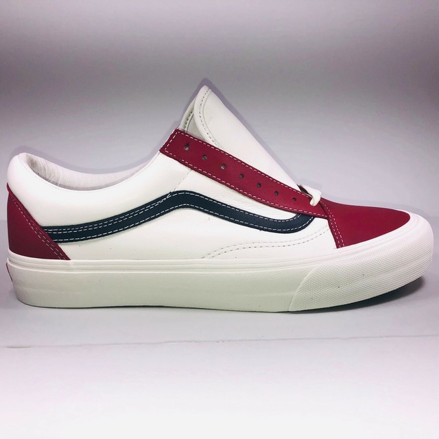 vans old skool red dahlia