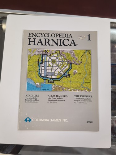 Columbia Games Harn Encyclopedia Harnica #1 VG+ - Picture 1 of 9