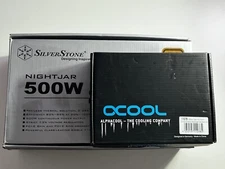 Silverstone Nightjar 500W PSU with Alpha Cooling Water Block