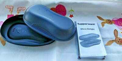 M B4 - NEU TUPPERWARE - Omlette Maker Mikrowelle schwarz + Sonderangebot Mini Glas