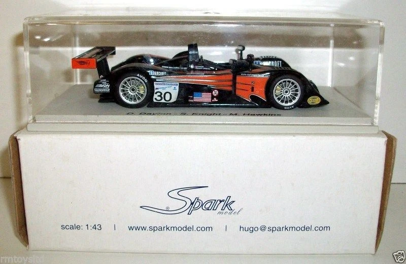 SPARK 1/43 - SCMG07 MG LOLA #30 LE MANS 2002 DAYTON KNIGHT HAWKINS - Image 2 of 2