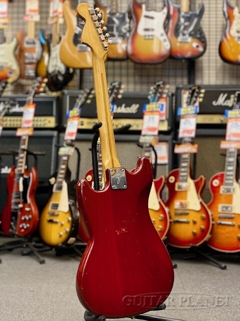 Fender 1978 Mustang Wine Red Maple Electric Guitar #c14610