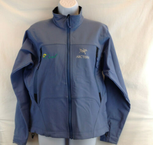 Arc'teryx Gamma SV Softshell Polartec Blue Women's Sz M Jacket Made in Canada - Picture 1 of 13