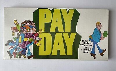 Vintage 1975 Payday Board Game Parker Brothers 100 Complete for sale online