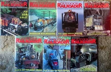 OUTDOOR RAILROADER Magazine - Large Scale Railroading - 7 Issues from 1992-1993