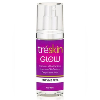 NEW! Treskin Glow Enzyme Peel   Gentle Exfoliating Facial Peel  