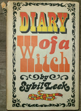 Vtg HC book, Diary of a Witch by Sybil Leek,