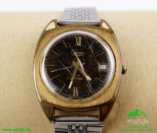 Sammlerobjekt GUB Glashütte Spezimatic 26 Rubis Armbanduhr