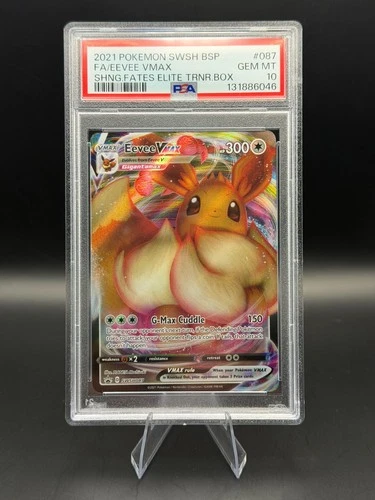 2021 Pokémon Eevee VMAX Promo SWSH 087 PSA 10 Gem Mint