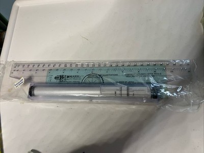 Drafting Rolling Parallel Rulers Transparent Architect Drawing Tools (U)